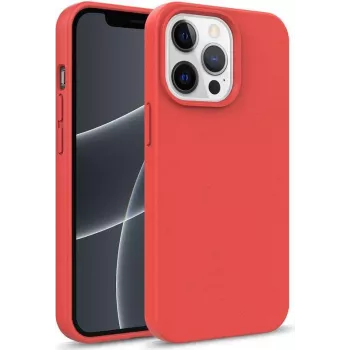 CYOO BioCase pre iPhone 13 Pro Max – biologicky odbúrateľné nárazuvzdorné puzdro – červená CY122548