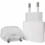 PowerRay PRMHJE3 20W USB-C PD nástenná nabíjačka, EU 2-pin, biela, blisterové balenie