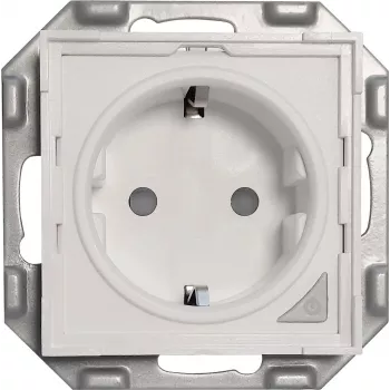 PowerRay WiFi Smart zásuvka PR-SSO-01, bezrámová biela, 16A, ovládanie aplikáciou a hlasom, Typ F