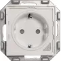 PowerRay WiFi Smart zásuvka PR-SSO-01, bezrámová biela, 16A, ovládanie aplikáciou a hlasom, Typ F