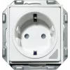PowerRay WiFi Smart zásuvka PR-SSO-01, bezrámová biela, 16A, ovládanie aplikáciou a hlasom, Typ F