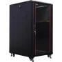 IT-BUDGET 19-palcový serverový rack SRK - 27U - 600x1000 mm - sklenené/ocelené dvere - predmontovaný - čierny 99ITB19SRK27610GSNM