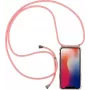 CYOO Necklace Case+ šnúrka na mobil pre Huawei Mate 20 – ružová silikón (CY121039)