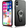 CYOO 360° otočný ventilačný držiak puzdro pre iPhone Xs Max – sivé CY121003