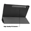 MRDISC Flip Cover pre Samsung Galaxy Tab S9 5G – čierna TPU (MG-FlipSGTABS95GSW)