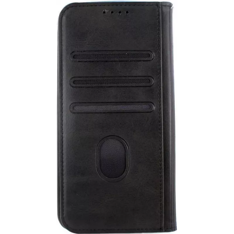 CYOO Premium BookCase pre Apple iPhone 13, čierna umelá koža CY122555