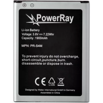 PowerRay batéria PR-S4M pre Samsung Galaxy S4 Mini, 1900 mAh, Bulk (PR-S4M)