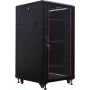 IT-BUDGET 19-palcový serverový rozvádzač SRK 27U 600x1000 mm Flatpack čierny 90ITB19SRK27610GSN