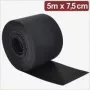 Quadrios 24CA311 Rolka suchého zipsu na káble 5 m x 7,5 cm čierna
