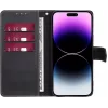 CYOO Premium BookCase Folio puzdro pre Apple iPhone 14 Plus – čierna CY122795