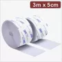 Quadrios 24CA325 Samolepiaci suchý zips 3 m x 5 cm biely
