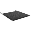 IT-BUDGET 19 inch pevná racková police 0,5U 450mm hĺbka 80kg čierna 12WZ82648003450161