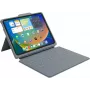 B2Bworkplace Smart Rugged kryt klávesnice so Smart Connector pre iPad 11 (2025) & 10.9 (2022), sivý/transparentný, QWERTZ