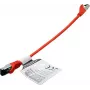 IT-BUDGET Full Copper Premium patch kábel - Flex AWG 26 - Cat.8.1 - 2000 MHz - bezhalogénový - PoE+ - 40 Gbit - červený - 0,5 m 90ITBFLEX81PK050R