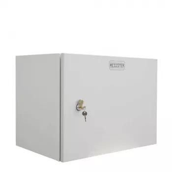 IT-BUDGET 19 palcový nástenný sieťový rozvádzač Easy, 9U, 600x400mm, oceľové dvere, svetlosivá 90RR19CWV964MG