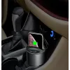 CYOO Cup Wireless Charger 15W Qi auto nabíjacia stanica čierna CY122326