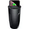 CYOO Cup Wireless Charger 15W Qi auto nabíjacia stanica čierna CY122326