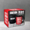 Mad Monkey Caution I am Hot Hrnček meniaci farbu 2000152