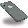 CYOO Ultra Thin silikónové puzdro pre Apple iPhone X - čierna
