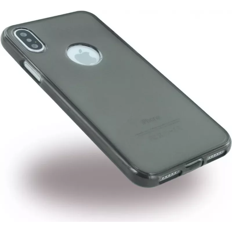 CYOO Ultra Thin silikónové puzdro pre Apple iPhone X - čierna