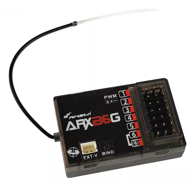 Amewi ARXB6G 6-kanálový prijímač s gyroskopom (28390)