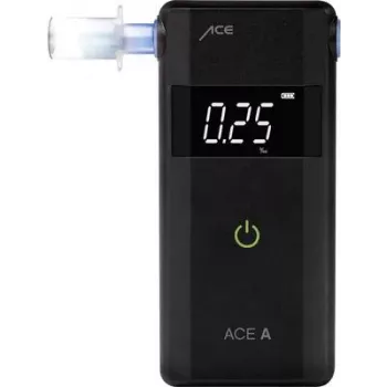 ACE OF SWEDEN ACE A alkohol tester čierny 0,00 až 4,00 ‰ alarm, displej, funkcia odpočítavania 107059