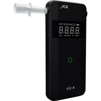 ACE OF SWEDEN ACE A alkohol tester čierny 0,00 až 4,00 ‰ alarm, displej, funkcia odpočítavania 107059