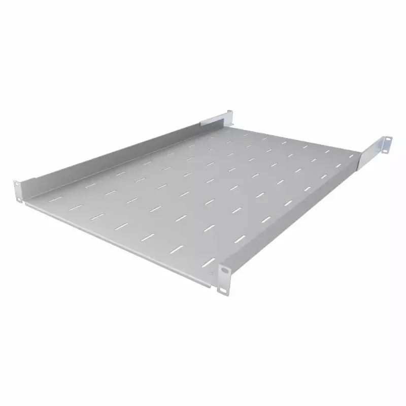 IT-BUDGET 19 palcový pevný rackový regál svetlosivá 750 mm hĺbka 40 kg 90ITB19FB750G