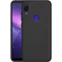 CYOO Premium tekuté silikónové hard cover puzdro pre Huawei P20 Lite – čierna