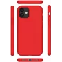 CYOO Premium tekuté silikónové puzdro pre iPhone 12 Pro Max 6,7 palca – červená (CY121880)