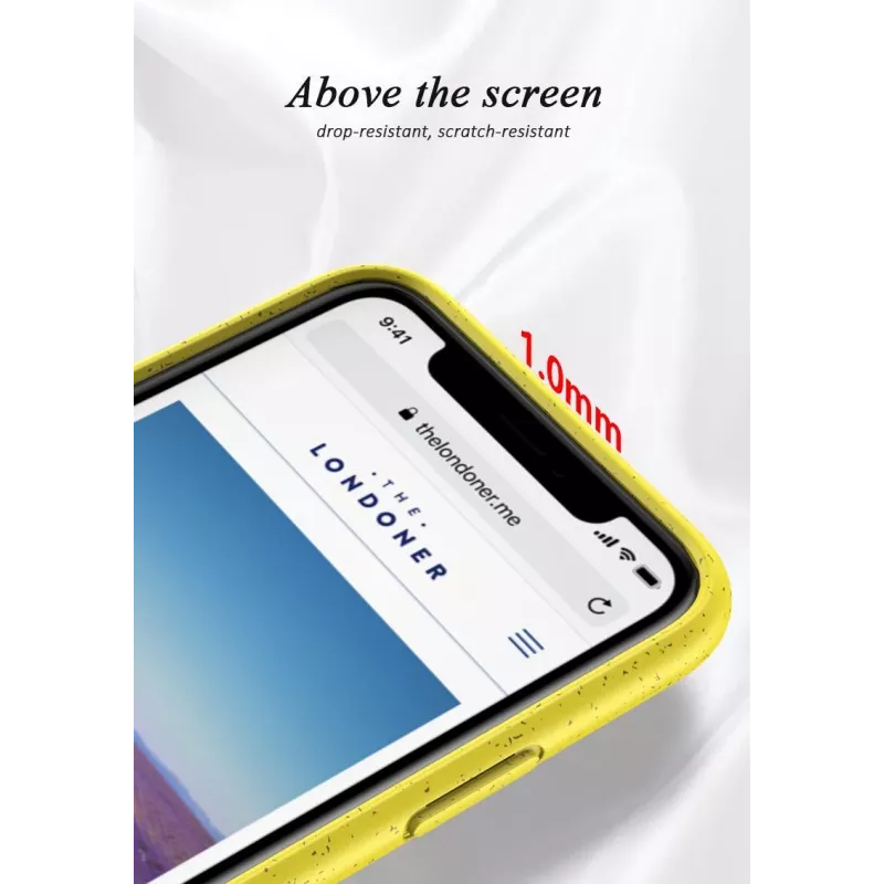 CYOO BioCase pre iPhone 12 Pro / 12 – čierne – biologicky rozložiteľné tvrdé puzdro CY121892
