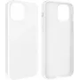 CYOO Premium tekuté silikónové hard puzdro pre Apple iPhone 13 mini - biela CY122563