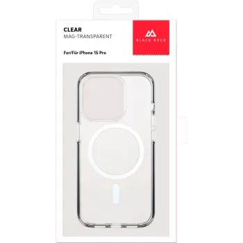 Black Rock Cover Mag Clear puzdro pre Apple iPhone 15 Pro, transparentné (00221270)