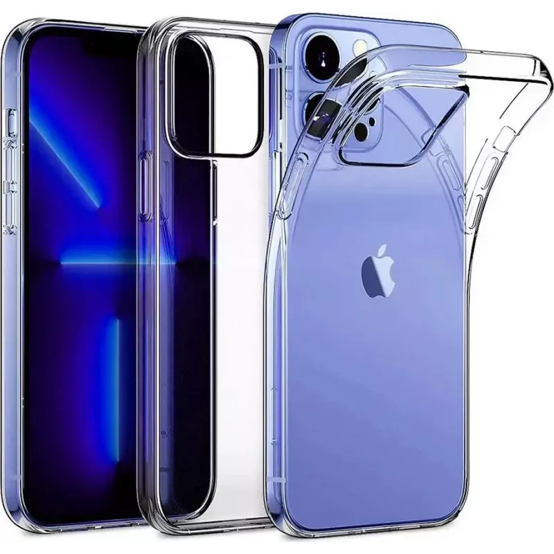 CYOO silikónové puzdro pre Apple iPhone 15 Pro Max, transparentné CY123234