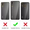 CYOO Premium tekuté silikónové puzdro pre Huawei P20 Pro – čierne