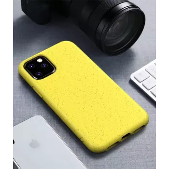 CYOO BioCase iPhone 11 Pro Max žltá biologicky odbúrateľné hard puzdro CY121592