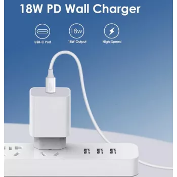 CYOO PD01 20W USB-C Power Delivery nástenná nabíjačka - biela CY121761