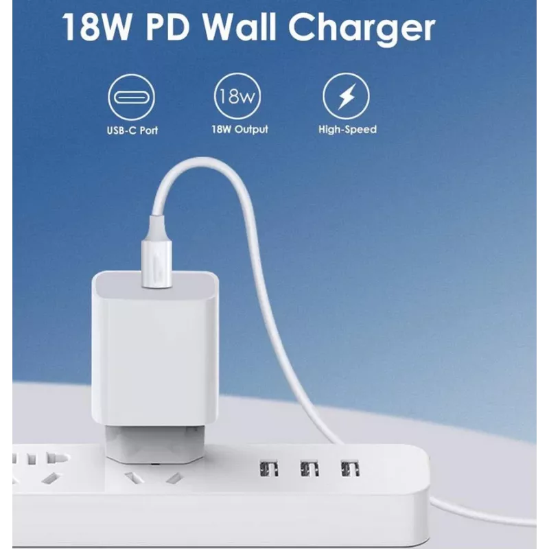 CYOO PD01 20W USB-C Power Delivery nástenná nabíjačka - biela CY121761
