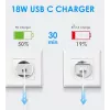 CYOO PD01 20W USB-C Power Delivery nástenná nabíjačka - biela CY121761