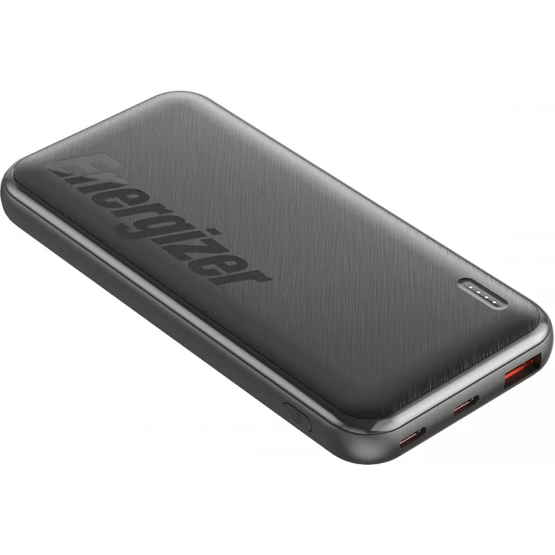 Energizer UE10055PQ 10000mAh 22,5W PD powerbanka, čierna