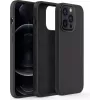 CYOO Premium puzdro z tekutého silikónu pre Apple iPhone 14 Plus – čierna CY122779