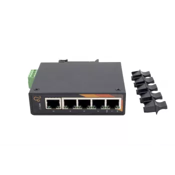 EXSYS EX-6220 5-portový Gigabit Ethernet switch, unmanaged, 10/100/1000 Mbps, kovové puzdro