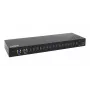 EXSYS EX-11236HMS 16-portový USB 3.2 Gen 1 priemyselný hub s 15KV ESD ochranou, nástenná a DIN lištová montáž