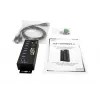EXSYS USB 3.2 Gen1 7-portový priemyselný hub so sadou pre DIN lištu a 15kV ESD ochranou (EX-1187HMVS-2)