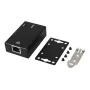 EXSYS EX-1321-WT USB 3.2 Gen1 na Gigabit Ethernet adaptér so sadou pre DIN lištu, kovové puzdro