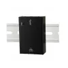 EXSYS EX-1321-WT USB 3.2 Gen1 na Gigabit Ethernet adaptér so sadou pre DIN lištu, kovové puzdro