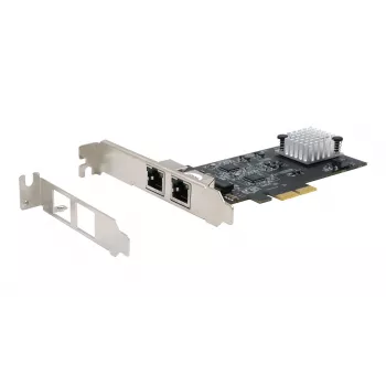 EXSYS Dual 5 Gigabit Ethernet PCIe x2 karta (Realtek RTL8126) EX-60152