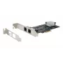 EXSYS Dual 5 Gigabit Ethernet PCIe x2 karta (Realtek RTL8126) EX-60152