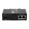 EXSYS EX-60344 2-port PoE++ media converter 90W, SFP, -40°C až +80°C