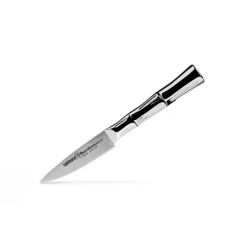Samura Harakiri škrabací nôž 80 mm AUS-8 nerezová oceľ čierny